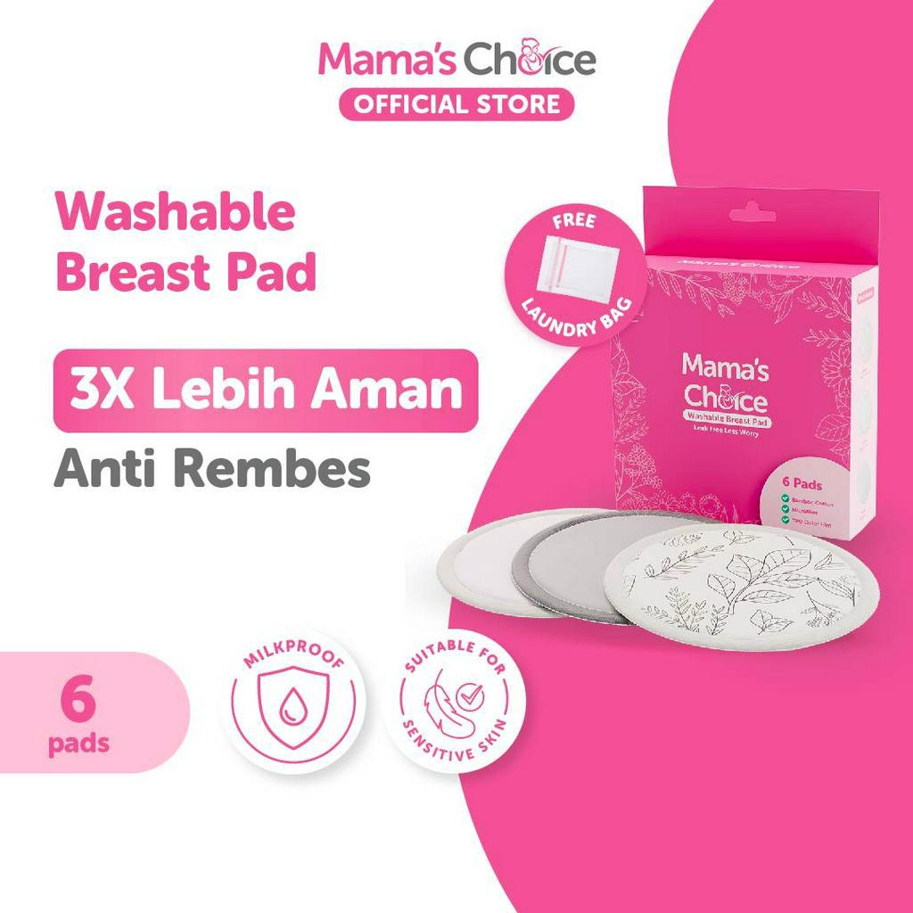 Jual Breast Pad Cuci Ulang Washable Breast Pad Mama's Choice Breast