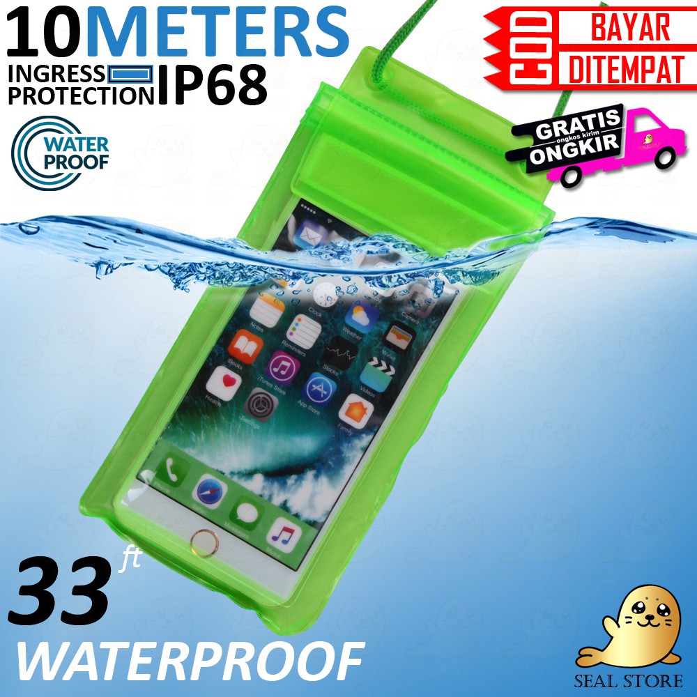 Jual Universal Waterproof Case for Camera Underwater Mobile Phone