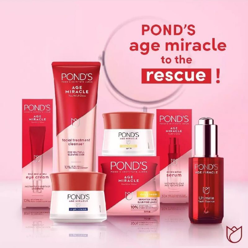 Jual Ponds age miracle night/day cream 10/20/50 gr Shopee Indonesia