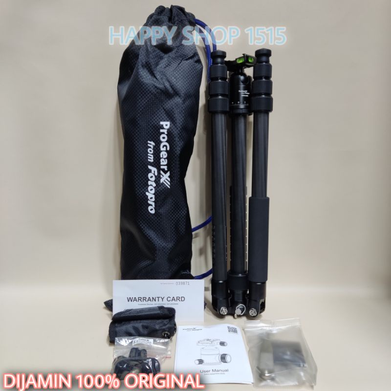 Jual PROGEAR XGO PLUS E Tripod + Monopod Fotopro xgo e plus ORI & RESMI Shopee Indonesia