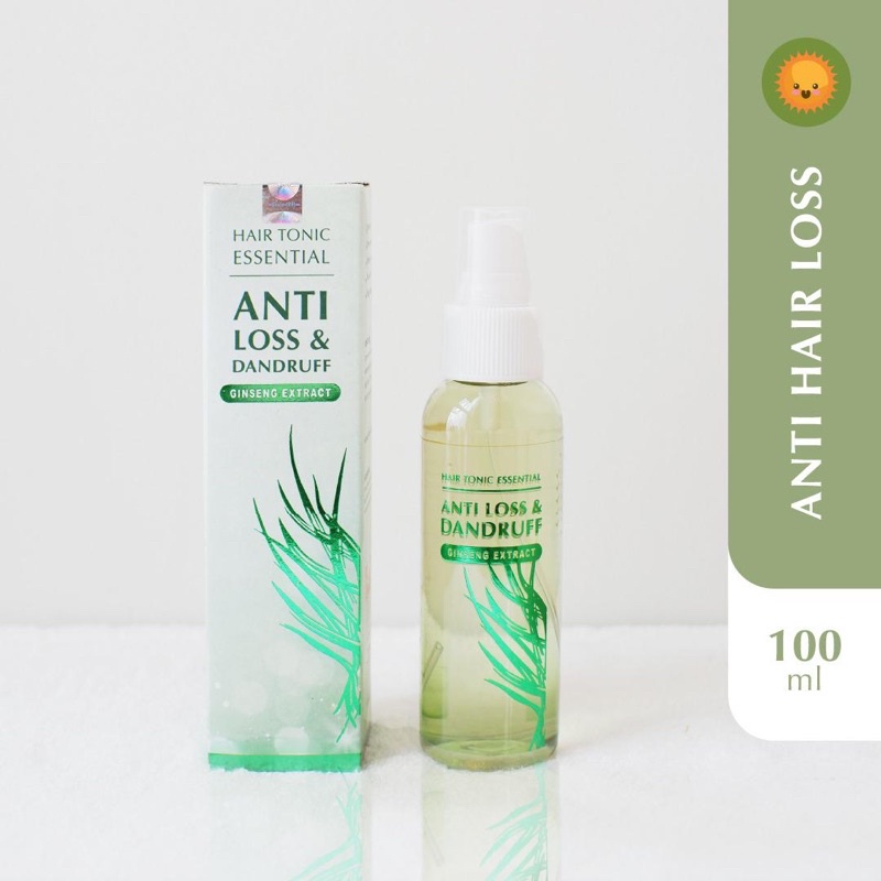 Jual Hair Tonic Essential hijau green 100ml Shopee Indonesia
