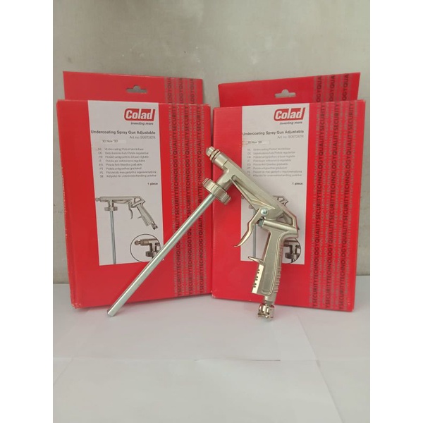 Jual Undercoating spray gun with adjustable nozzle merek colad