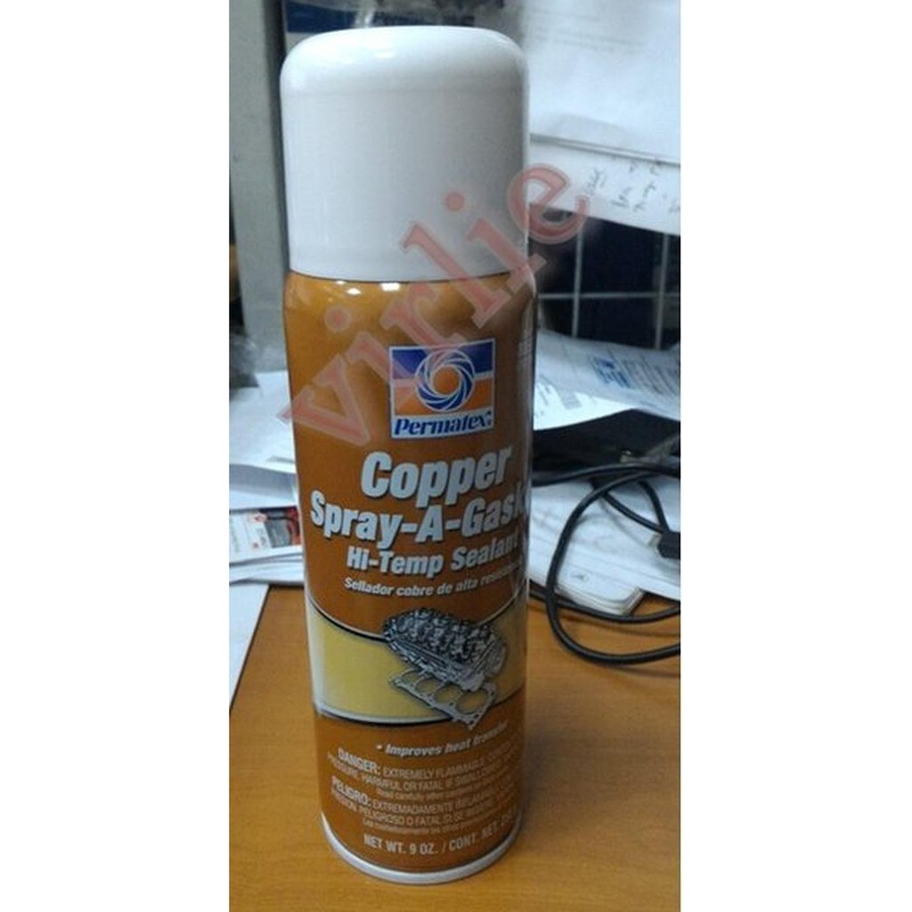 Jual permatex copper spray,gasket hi temp sealant Shopee Indonesia