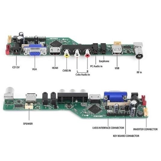 Jual Mainboard Universal LCD LED universal controller board | Shopee