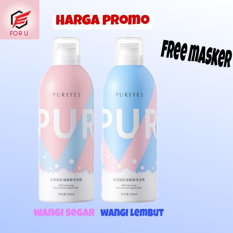 Jual PUREYES SHOWER GEL FOAM (ORI) Shopee Indonesia