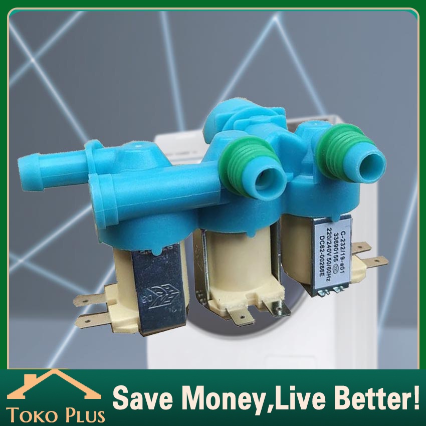 Jual Water inlet valve selenoid mesin cuci samsung front Loading 3