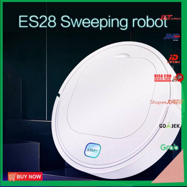 Jual VACUM ROBOT OTOMATIS PENYEDOT DEBU ES28/VACUM CLEANER PEMBERSIH