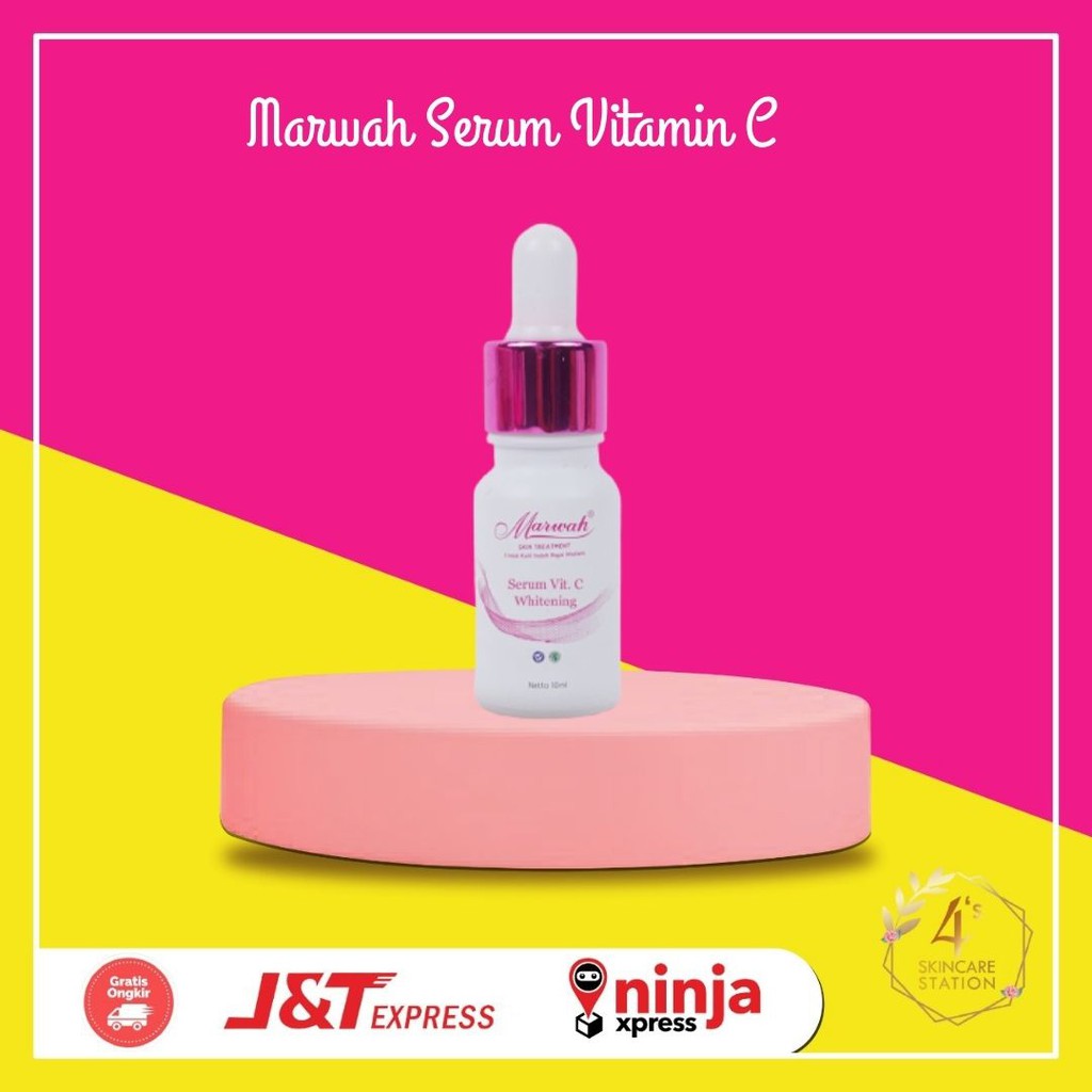 Jual Marwah Serum vitamin c + whitening 10 ml Shopee Indonesia