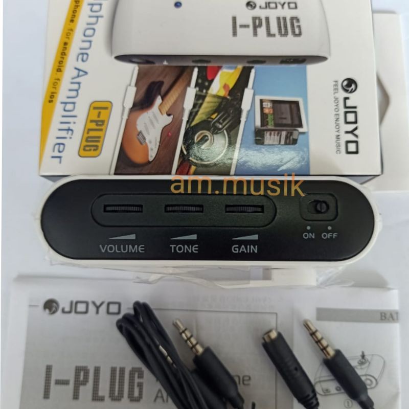 Jual JOYO IPLUG ELECTRIC GUITAR MINI HEADPHONE AMP AMPLIFIER OVERDRIVE
