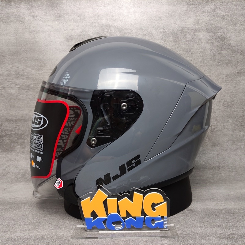 Jual Helm Half Face NJS Kairoz Solid Shopee Indonesia