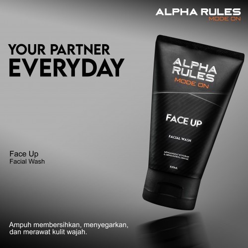 Jual Alpha Rules Sabun Shampoo Pria AlphaRules Original Cowok Simple