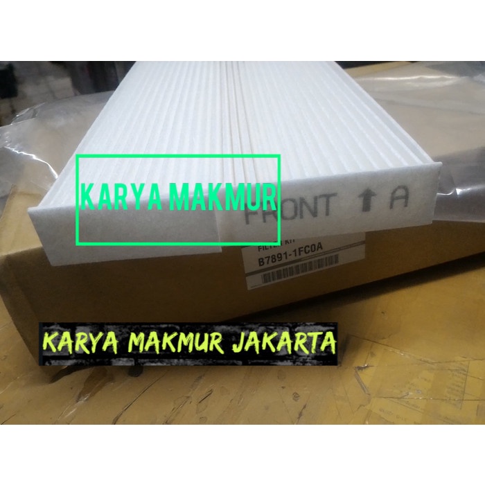 Jual JUKE F15 Filter Kit AC Udara Kabin B78911FC0A OEM MURAH SUPER