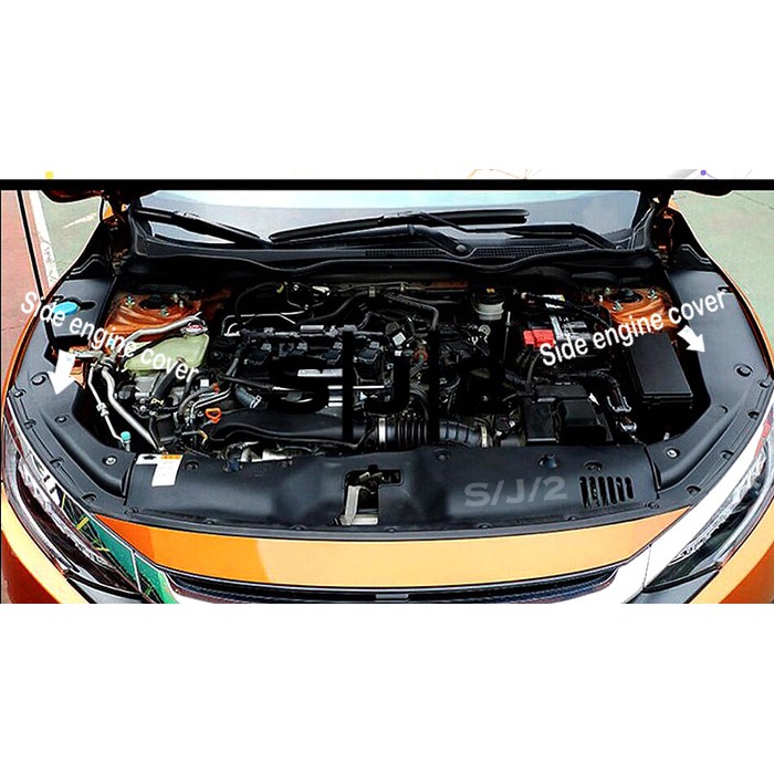 Jual Side engine cover honda civic turbo penutup tepi mesin Shopee