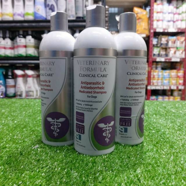Jual Veterinary Formula Shampoo Medicated Antiparasitic