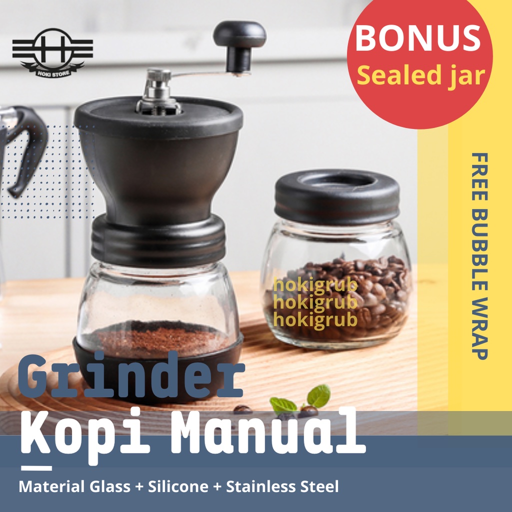 Jual Grinder Kopi Manual Coffee Maker Alat Penggiling Kopi Manual