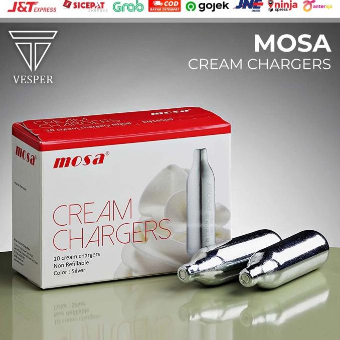 Jual Nitro charger / n20 chargers / gas mini capsule / whip cream