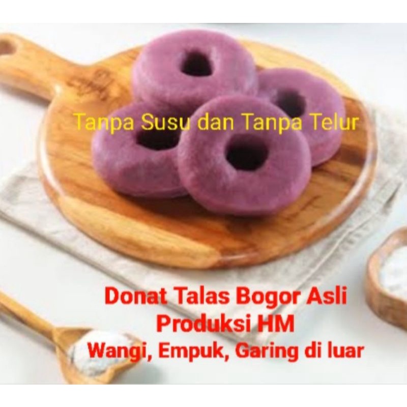 Jual Donat Talas Roti Khas Bogor Cemilan Enak Roti Manis Pilihan