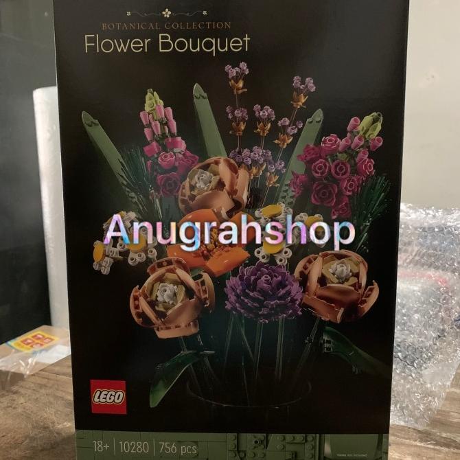 Jual Lego 10280 Creator Expert Flower Bouquet Model Kit Shopee Indonesia
