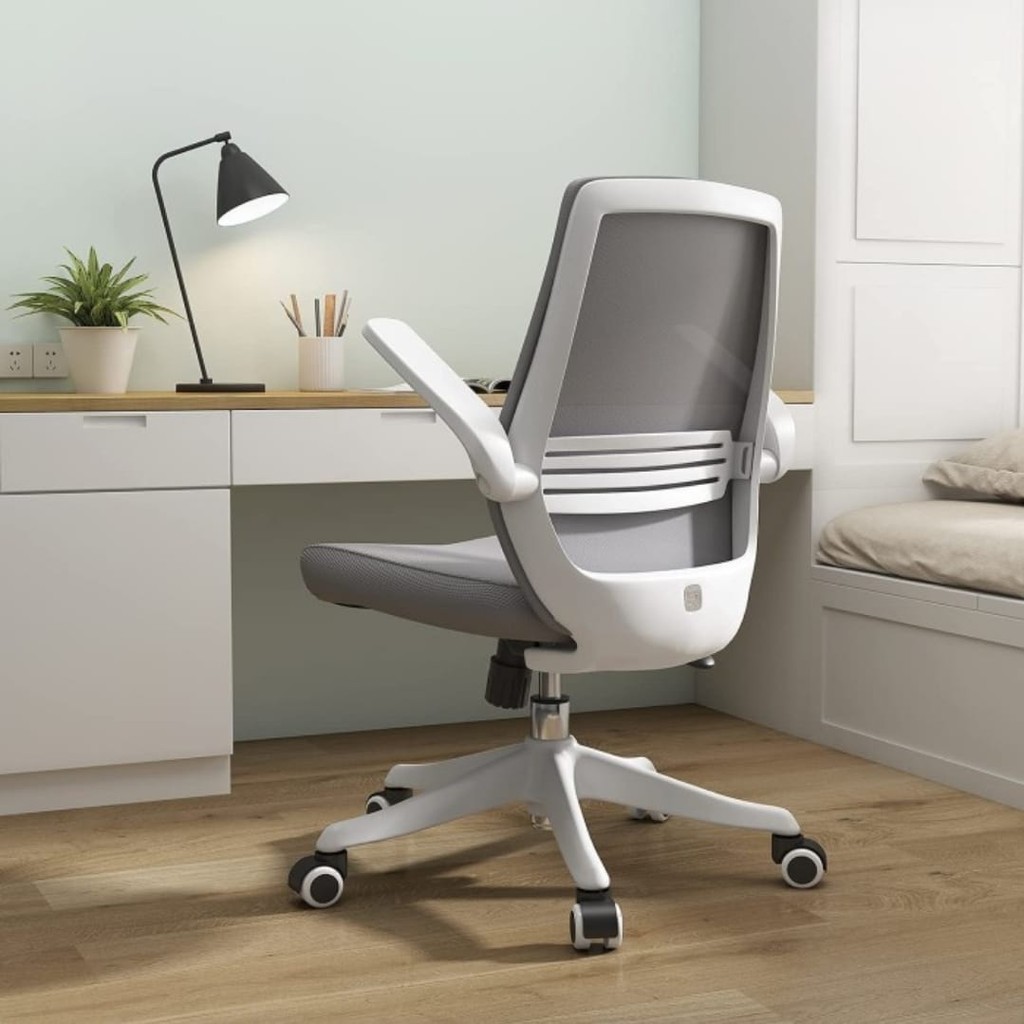 Jual SitStand Office Chair Kursi Kerja Kantor Ergonomic Bangku Staff