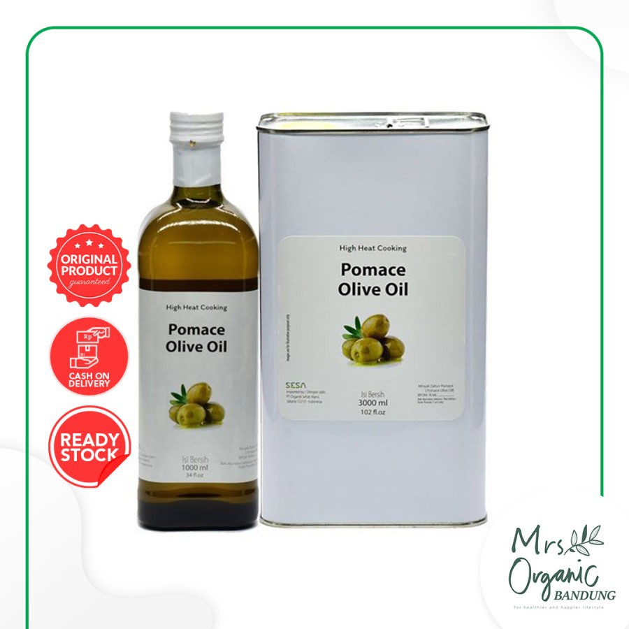 Jual Minyak Pomace Olive Oil High Heat Cooking SESA 1 3 Liter