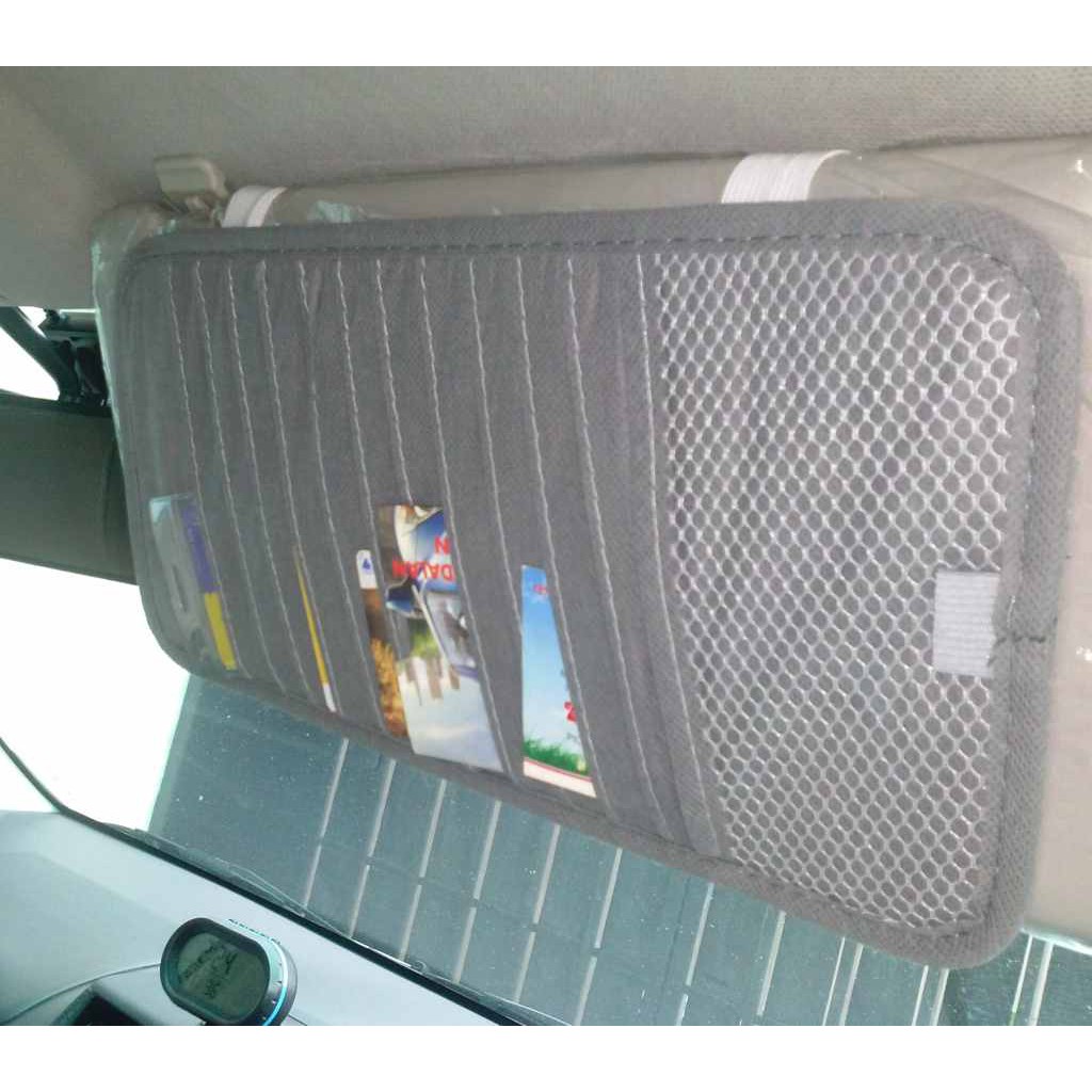 Jual Tempat CD Sun Visor mobil Kartu VCD DVD Cars Organizer Interior