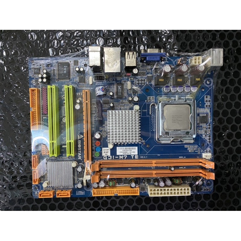 Jual Motherboard Intel Biostar G31M7 TE LGA775 DDR2 Second Shopee