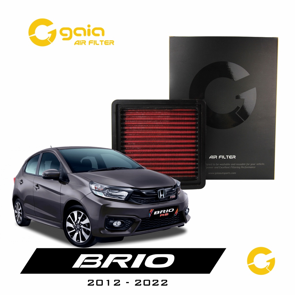 Jual Filter Udara Racing GAIA Honda Brio ORIGINAL Shopee Indonesia