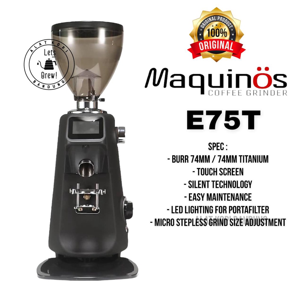 Jual Maquinos Coffee Grinder E75T Titanium Blade 74mm / Maquinos E75T Shopee Indonesia