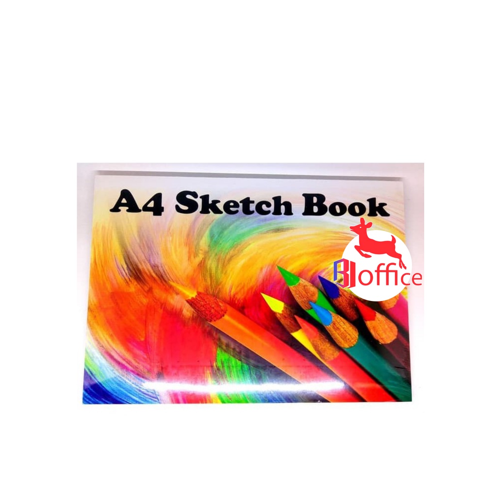 Jual SKETCHBOOK A4 KIKY ISI 50 LEMBAR / MURAH Shopee Indonesia