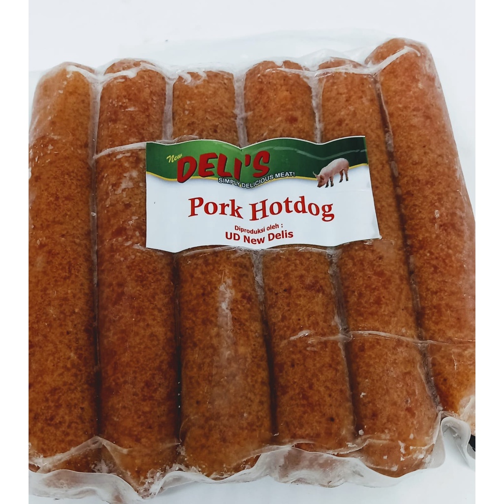 Jual Deli's Pork Hotdog 500 Gr Shopee Indonesia