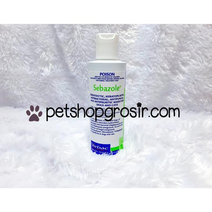 Jual Shampoo Anti Jamur Anti Bakteri Anjing Kucing Virbac Sebazole