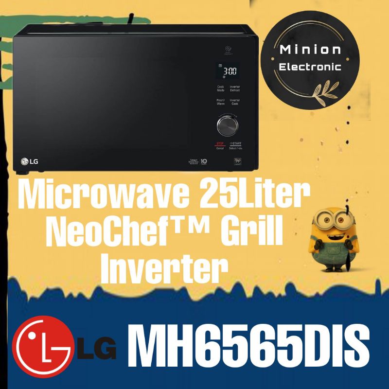 Jual LG MH6565DIS Microwave 25L NeoChef™ Grill Inverter Shopee Indonesia