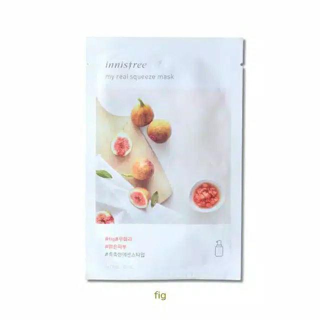 Jual Innisfree Sheet Mask My Real Squeeze Baca Disclaimer Masker