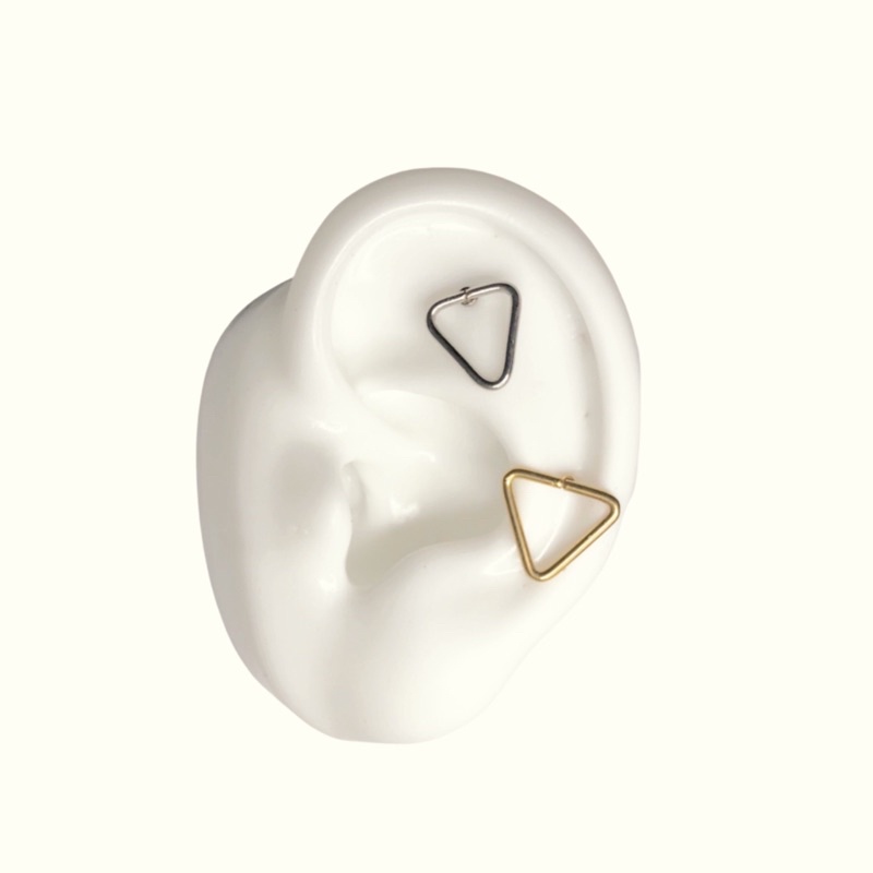 Jual ballend earrings in SILVER & GOLD colour / anting tindik piercing