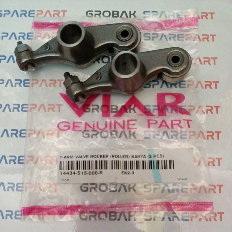 Jual Templar RRA 20mm, Arm Valve Rocker (Roller, 2 Biji) Viar Karya Oil