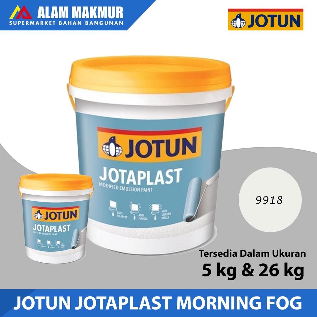Jual JOTUN JOTAPLAST CAT TEMBOK INTERIOR MORNING FOG 18 LITER Shopee