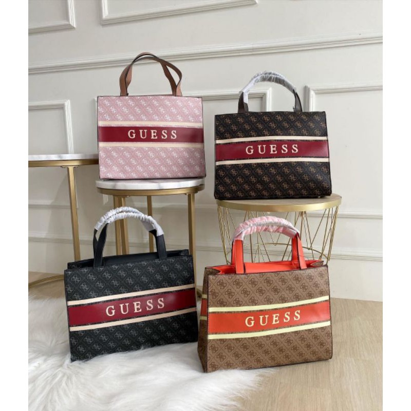 Jual Guess Monique Tote Bag Original Shopee Indonesia