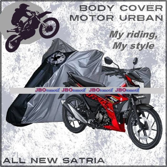 Jual Cover Motor Urban ORIGINAL Ukuran Standar New Satria / Sarung