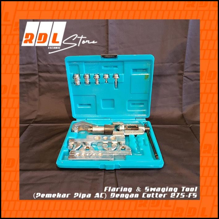 Jual Flaring & Swaging Tool (Pemekar Pipa Ac) Dengan Cutter 275Fs