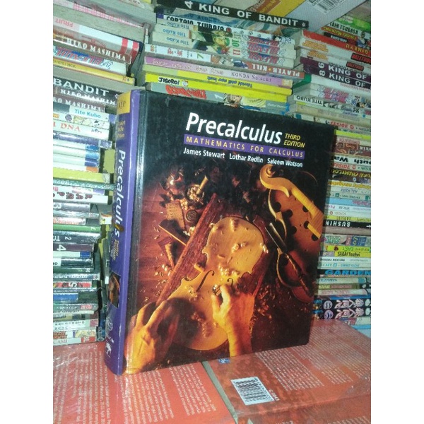 Jual ORIGINAL BUKU PRECALCULUS MATHEMATICS FOR CALCULUS THIRD EDITION JAMES STEWART Shopee