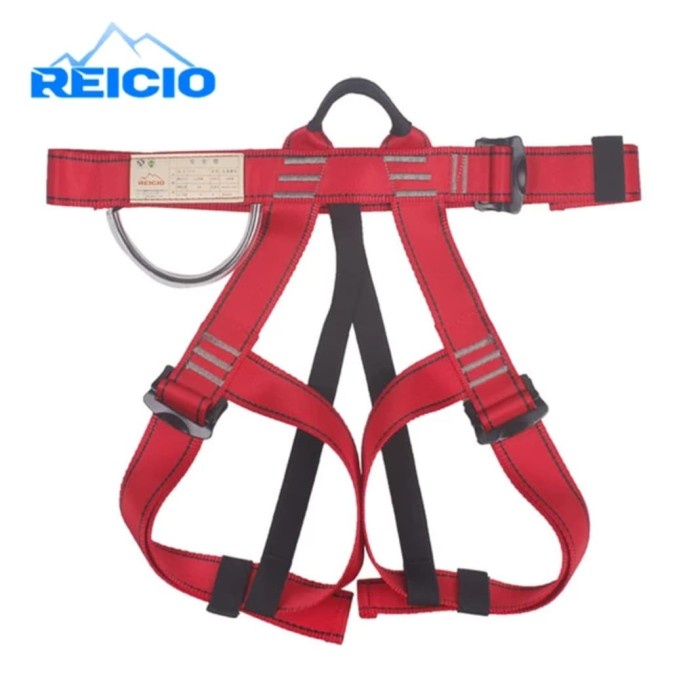 Jual carabiner sit harnes climbing panjat safety belt seat harness