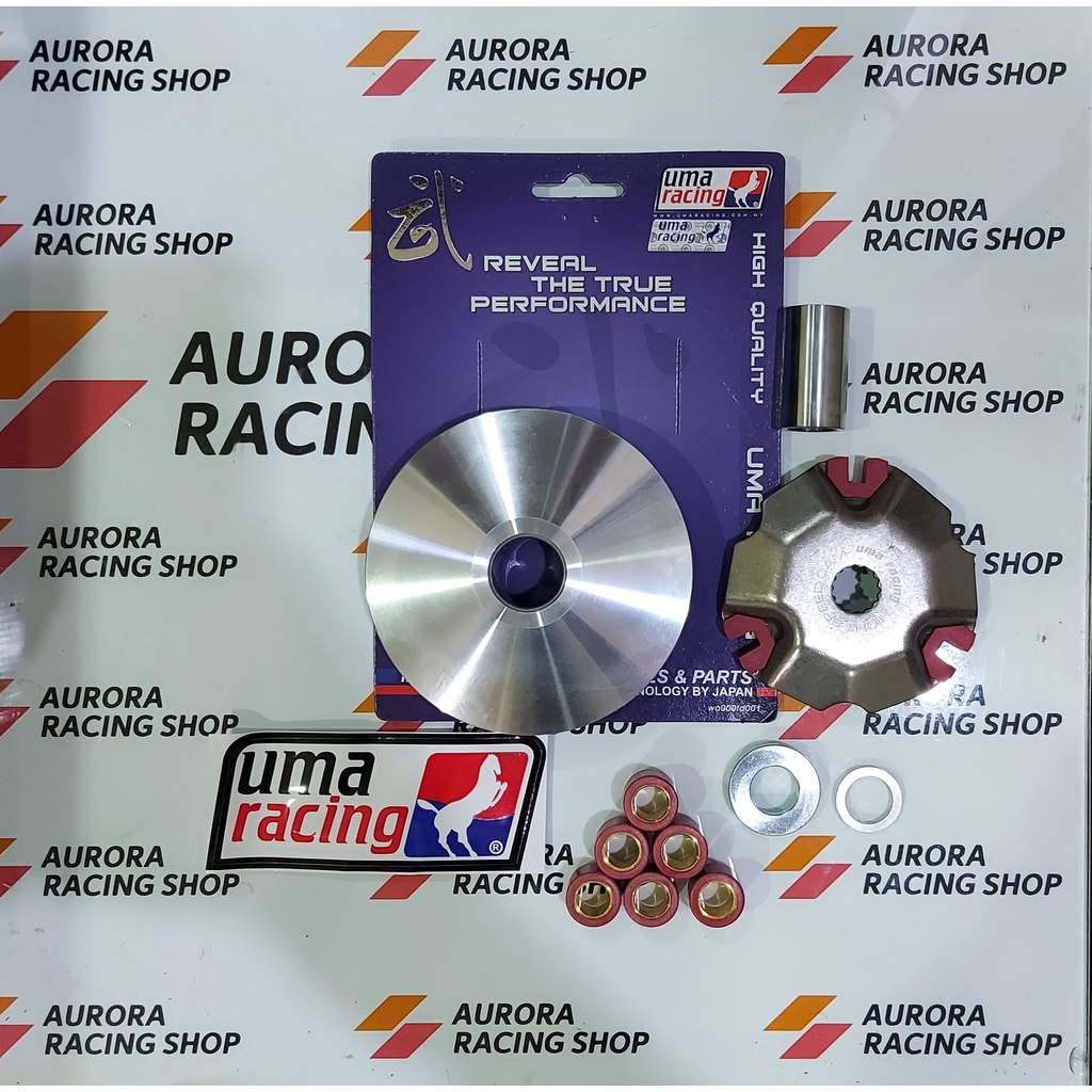 Jual Pulley Set Mio Sporty Mio Soul Fino Karbu UMA RACING ( BIG