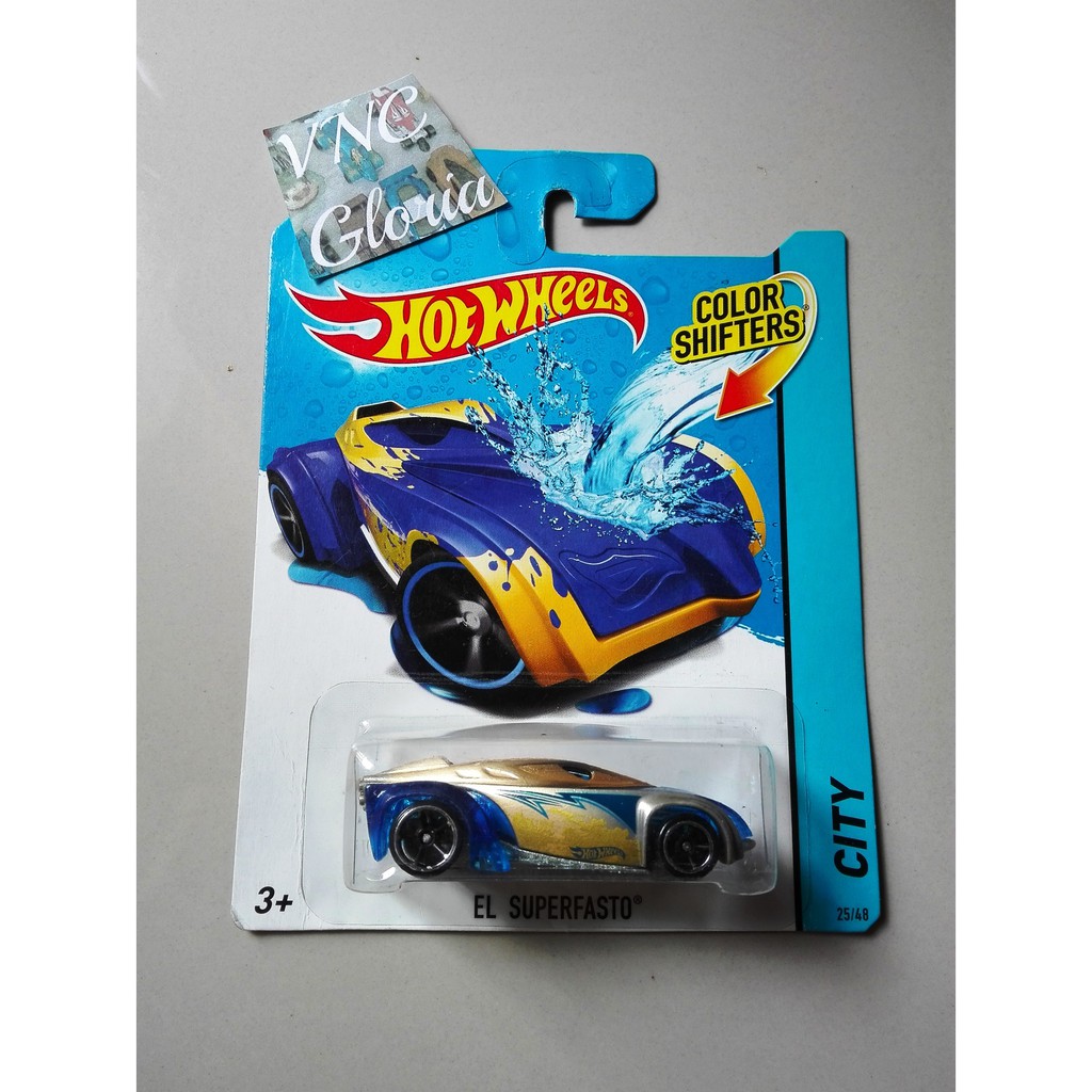 Jual Hot Wheels El superfasto Color Shifter Blue Gold Hotwheels HW Unik