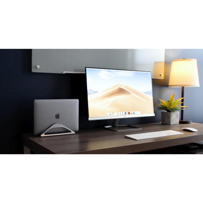 Jual HumanCentric Vertical Laptop Stand Holder Macbook Notebook Space Grey Shopee Indonesia