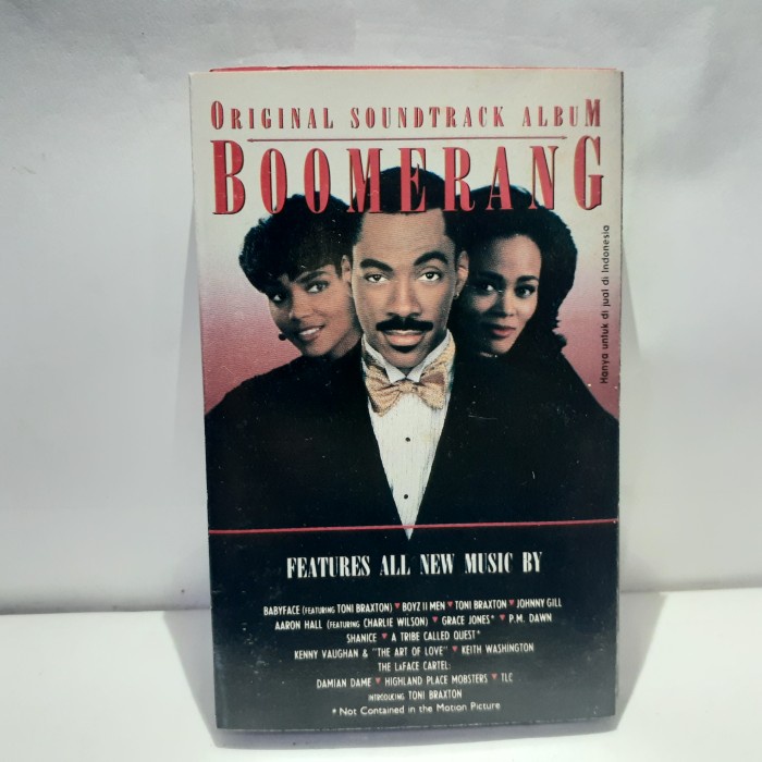 Jual Kaset Audio Tape Pita Boomerang Music From The Motion Picture OST