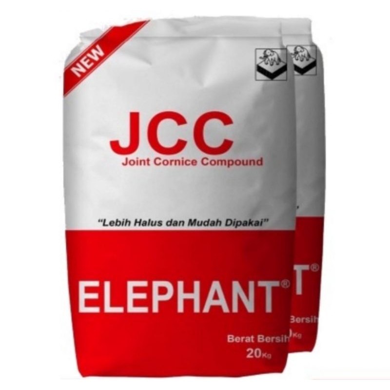 Jual Dempul lem kompon adhesive joint cornice compound gypsum gipsum 1