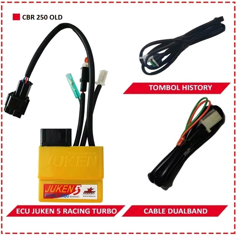 Jual ECU JUKEN 5 BASIC CBR 250 OLD (1 SILINDER) BRT BINTANG RACING