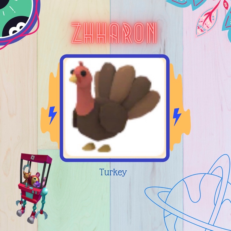 Jual Roblox Adopt Me TURKEY (ultra rare) Shopee Indonesia