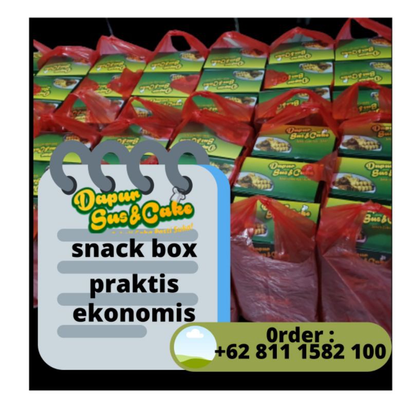 Jual Snack box (tanpa air mineral) Shopee Indonesia