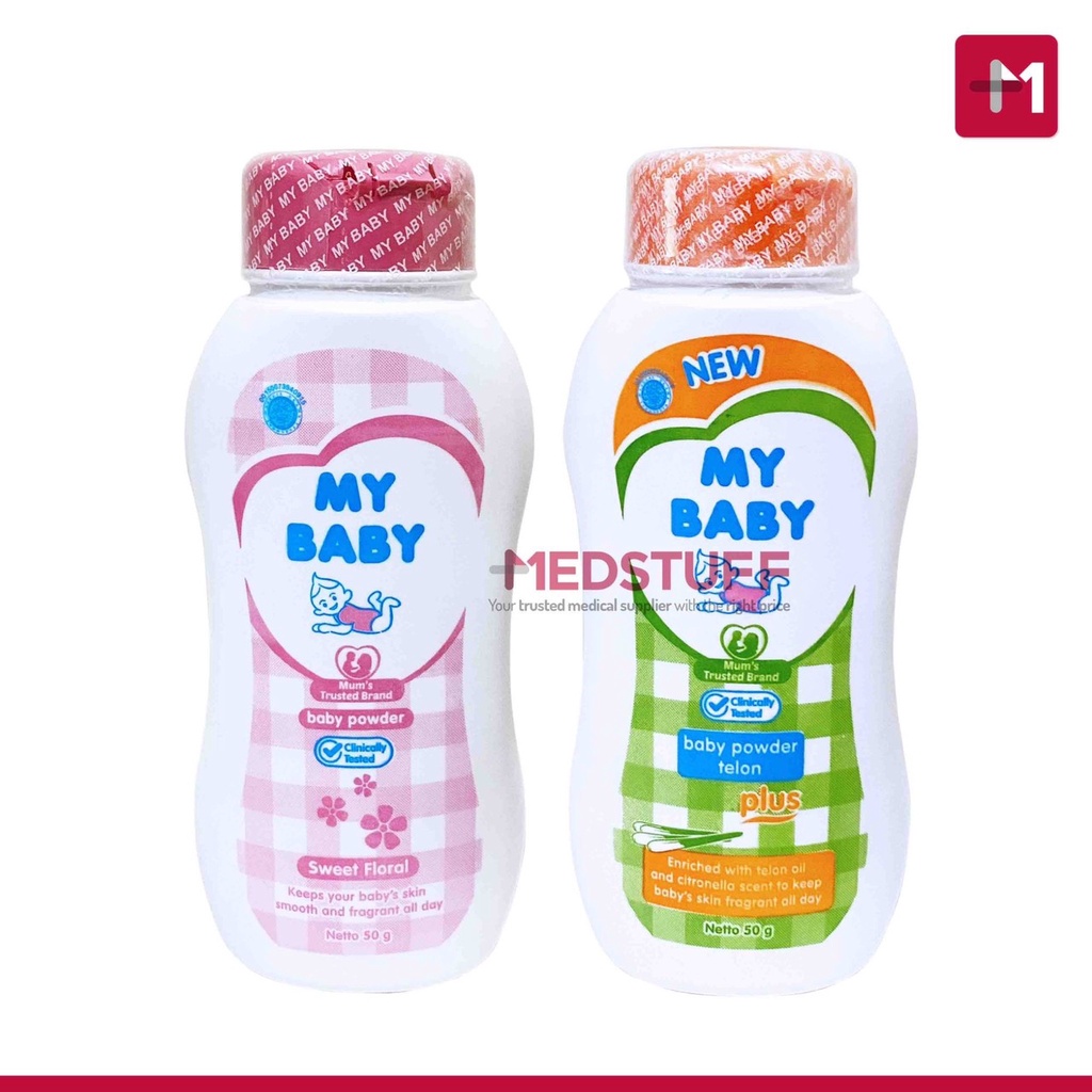 Jual My Baby Powder 50gr Bedak Bayi Shopee Indonesia